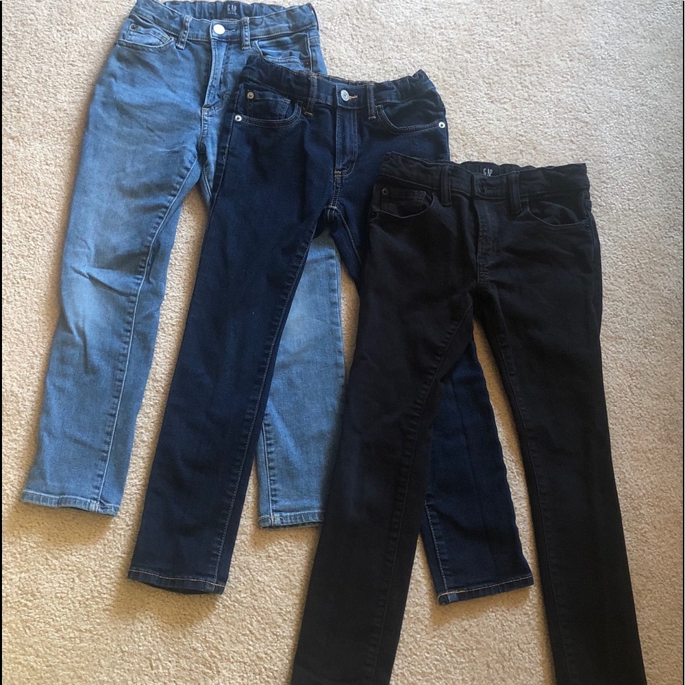 Boy’s Gap Denim Pants 3 Pairs. Size 8